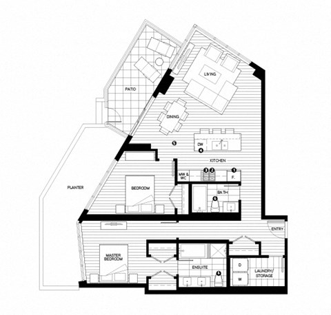 108 118 and 138 Waterfront Court SW Studio-2 Beds Apartment for Rent - Photo Gallery 9